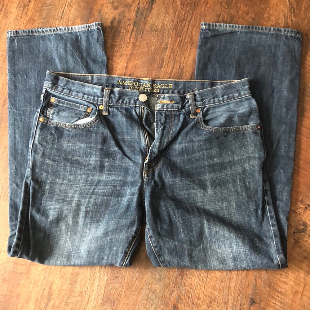 Men’s AE jeans, 34x30 original boot
